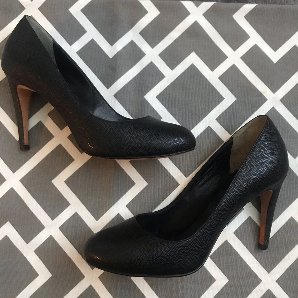 (EUC) Cole Haan Nike air black pumps round toe (7)